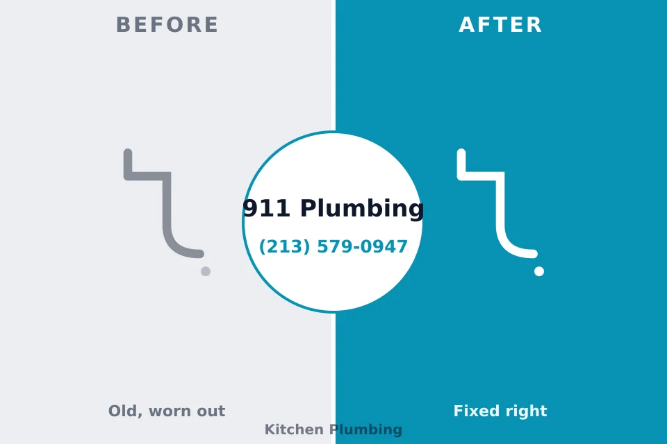 Before and after: plumbing repair Peoria, AZ